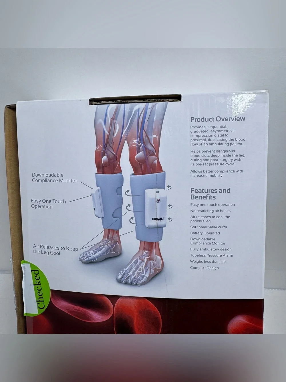 CIRCUL 8 PRO - Mobile Blood Clot Portable Prevention Compression